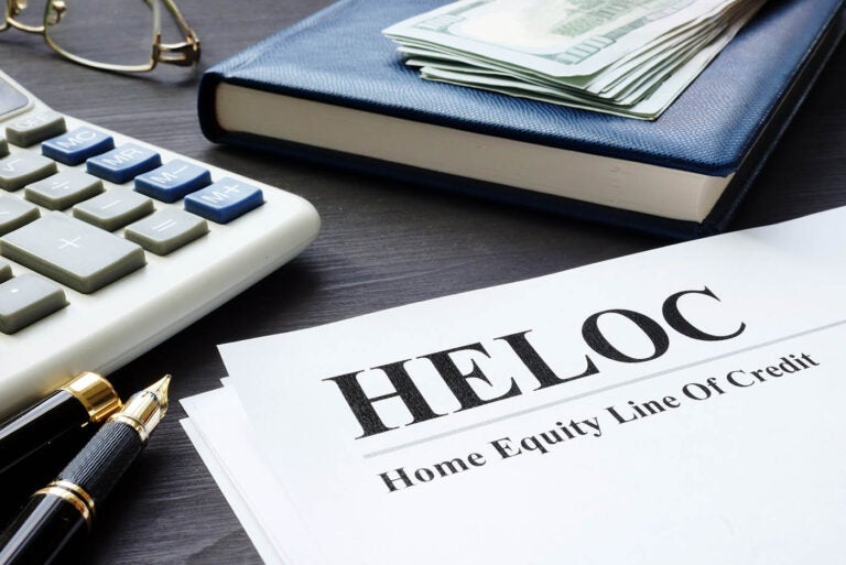 Home Equity Line of Credit document