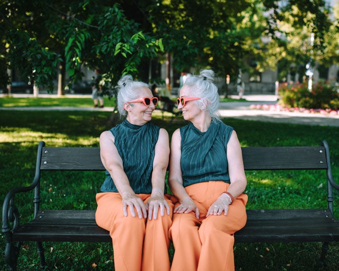 Twins explore the difference between a traditional and a reverse mortgage.